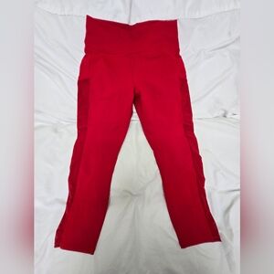 Red Flabetics leggings